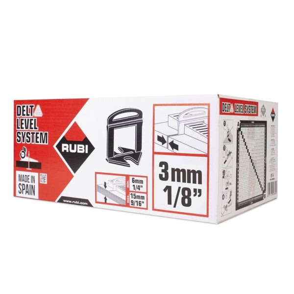 Abraçadeira p/ Kit Delta Nivelamento 6-15mm 3mm Delta Level System (C-2400 un) Rubi 2869 Image 1