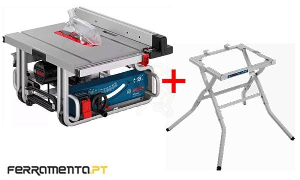 Bosch Serra Circular de Mesa GTS 10 J Professional + Mesa de transporte Image 3