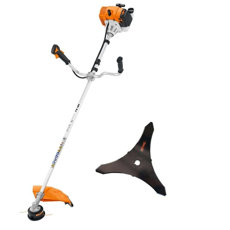 Roçadora Gasolina FS 120 c/ Fio C 26-2 + Lâmina 250mm Stihl 41342000446 Image 1