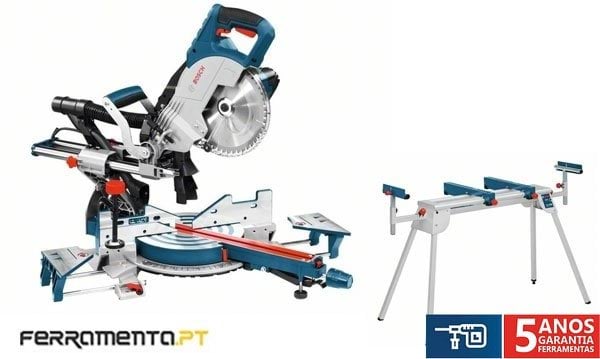 Bosch Serra de esquadria GCM 8 SJL Professional + GTA 2600 Image 1