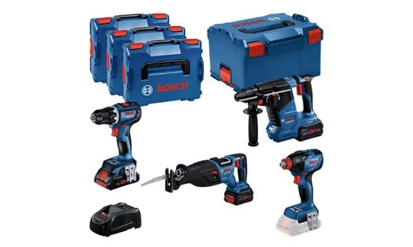 Bosch Kit 4 Ferramentas Professional 18V 0615990N37 Image 1