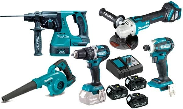 Kit Combo 5 Máquinas a Bateria 18V Para LSF Makita DLXLSF1 Image 1